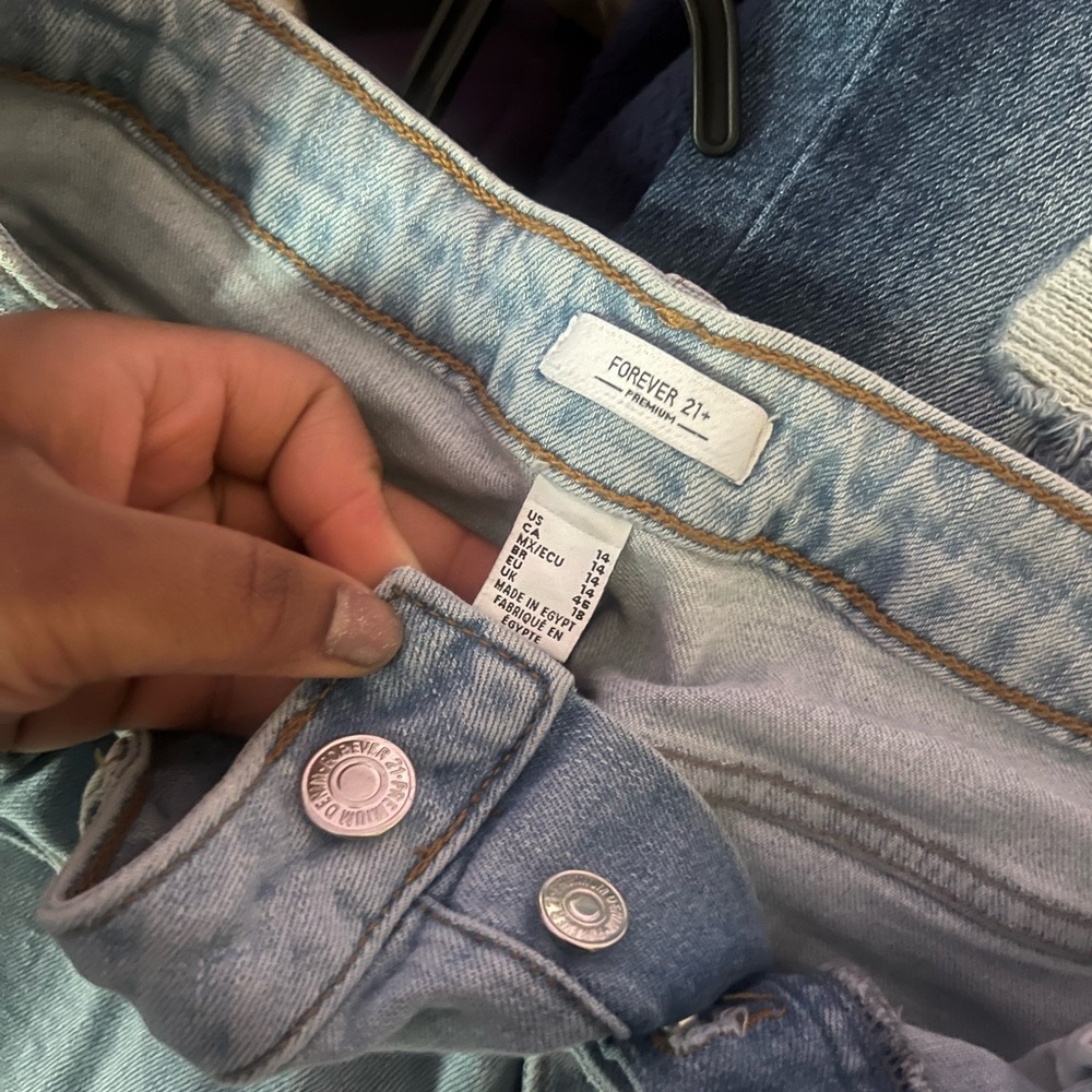 Forever 21 Light Blue Women's Jeans